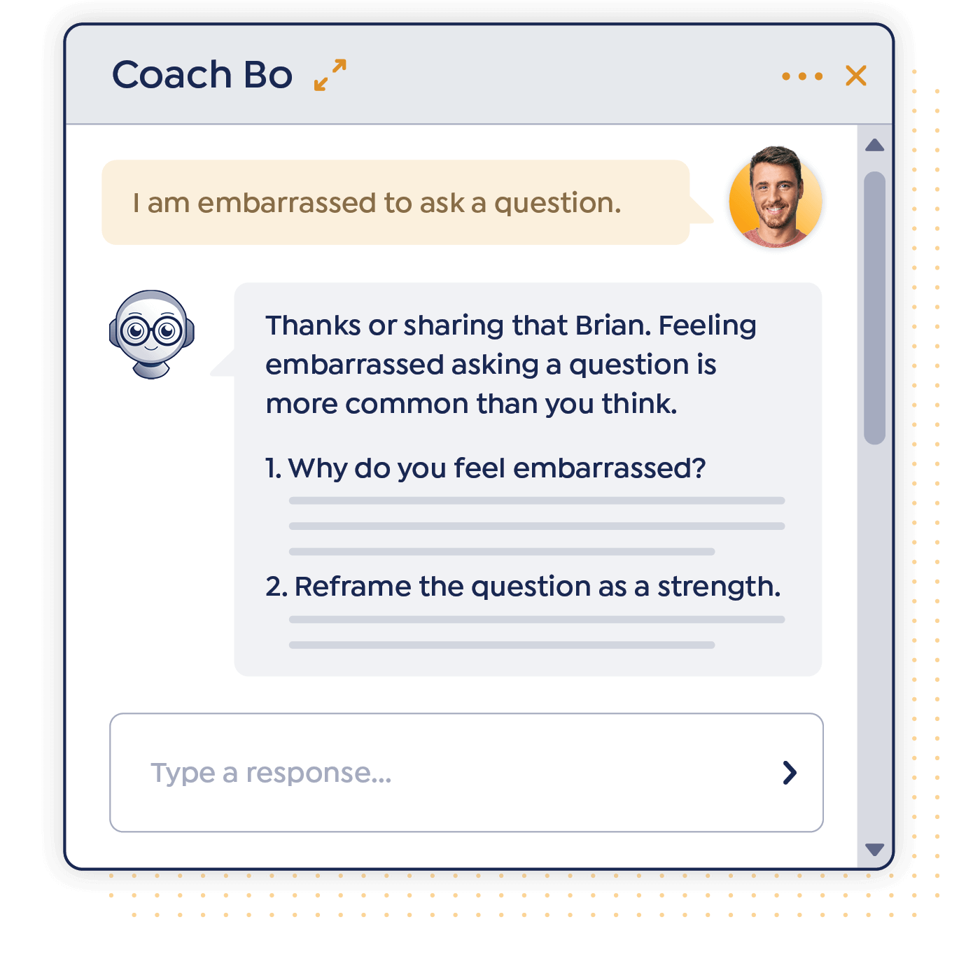 Criteria Coach Bo confidential chat