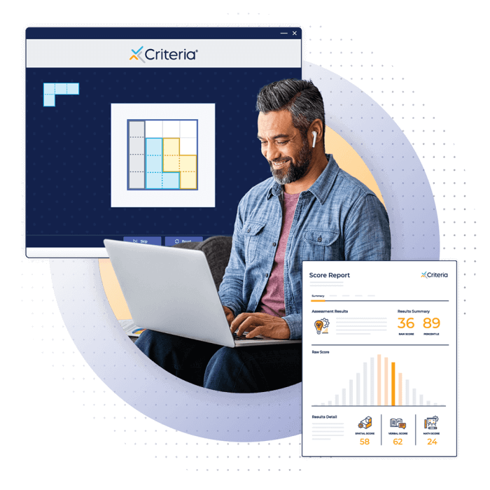 	Criteria Cognify game and score report