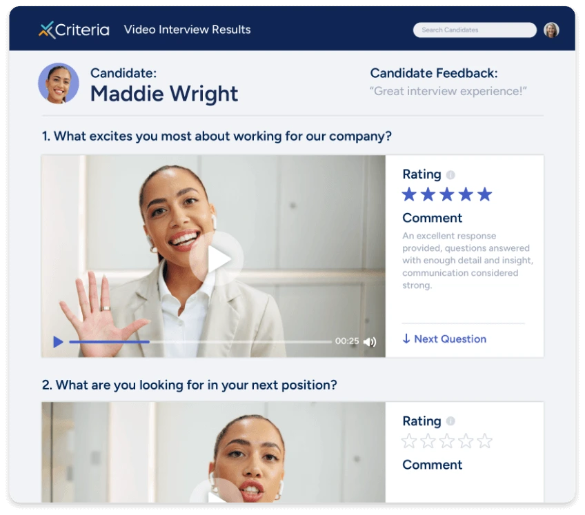 Criteria platform mobile